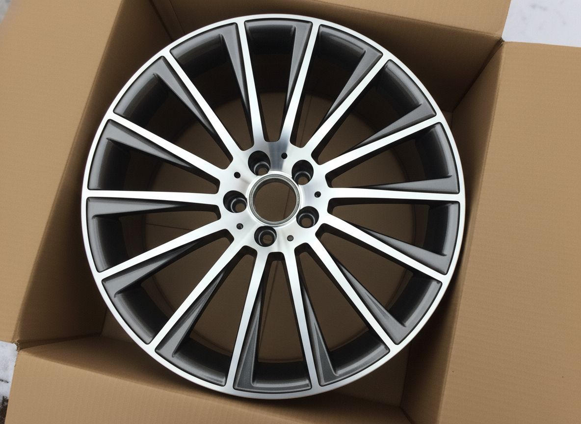 MB4 19x9.5 5x112 +40 66.6 Gunmetal Machined Face