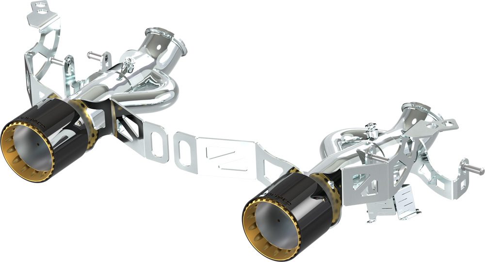 Maserati MC20/MCPura - Valved Exhaust + Wicrom Tips