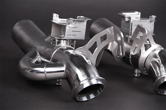 Maserati MC20/MCPura - Valved Exhaust + Wicrom Tips