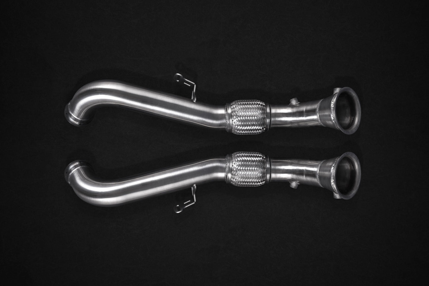 Mclaren 675LT - Valved Exhaust, Cat Spare Downpipes + Carbon Tips (CES3)