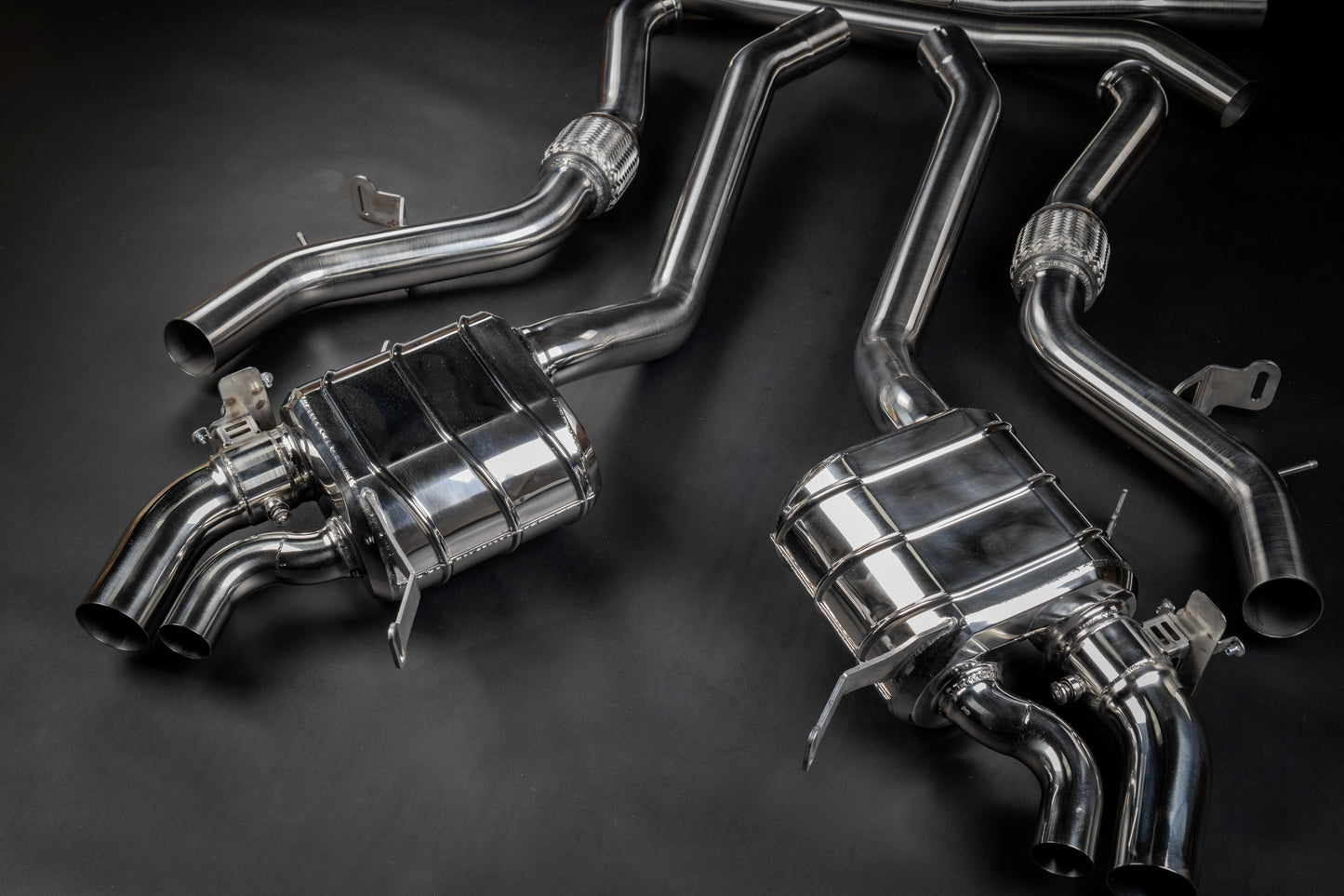 Mercedes AMG SL63 (R232) - Valved Exhaust w Mid-Pipes (OE Actuators)