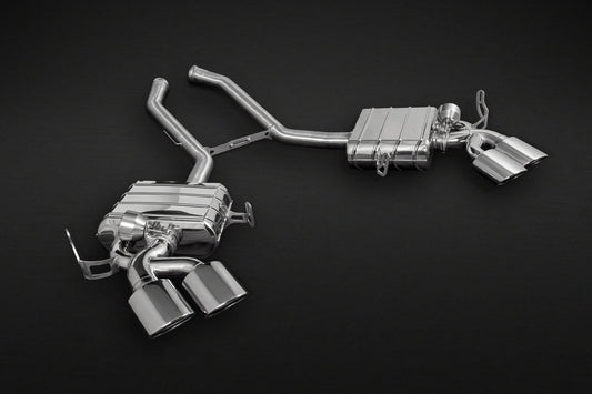 Mercedes AMG ML63 (W164) - Valved Mufflers w SS Tips (CES3)