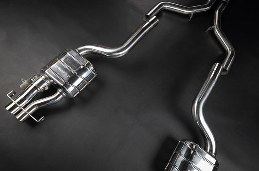 Mercedes-Benz S63 E-Performance (W223) - Valved Exhaust w Mid-Pipes (OE Actuators)