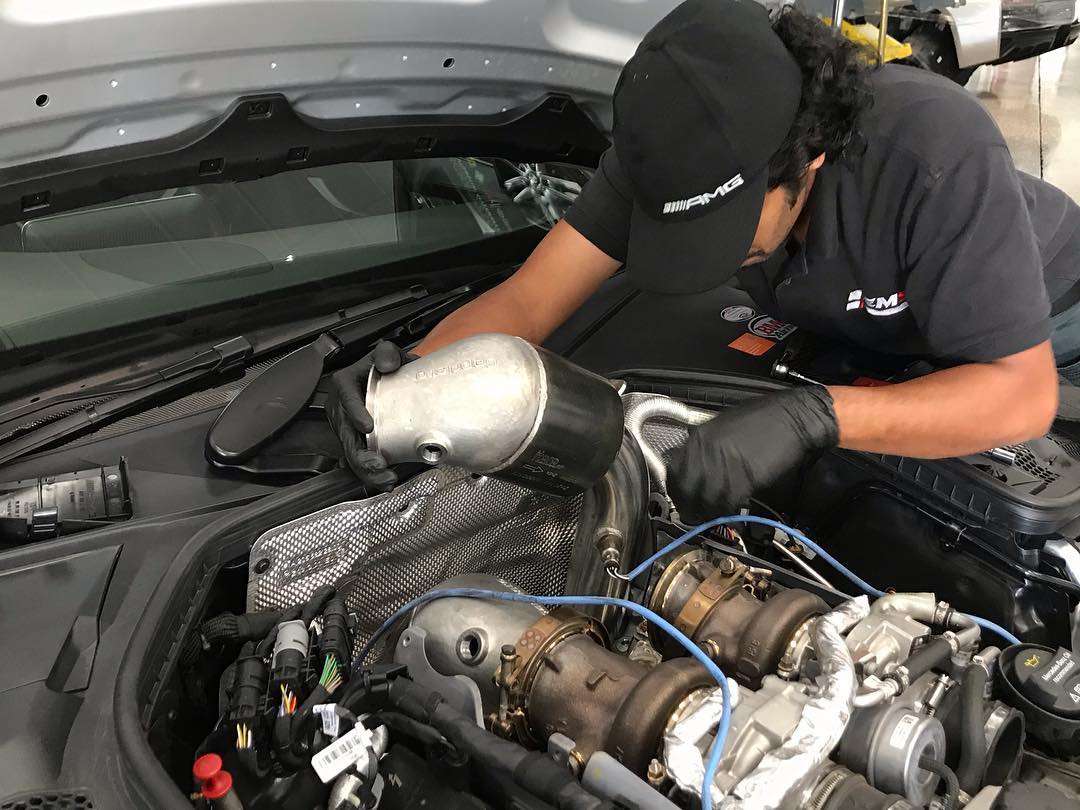 Mercedes AMG C63/S (W205) - Sport Cat Downpipes