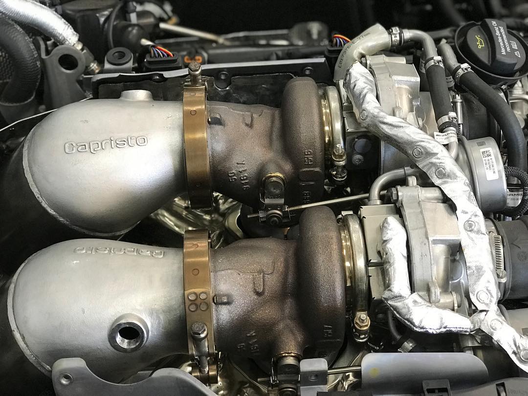 Mercedes AMG C63/S (W205) - Cat Spare Downpipes