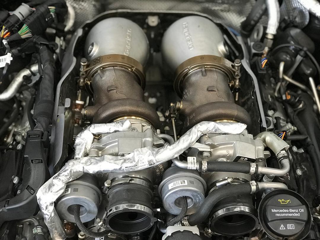 Mercedes AMG C63/S (W205) - 250 Cell Sport Cat Downpipes (for OPF Cars)