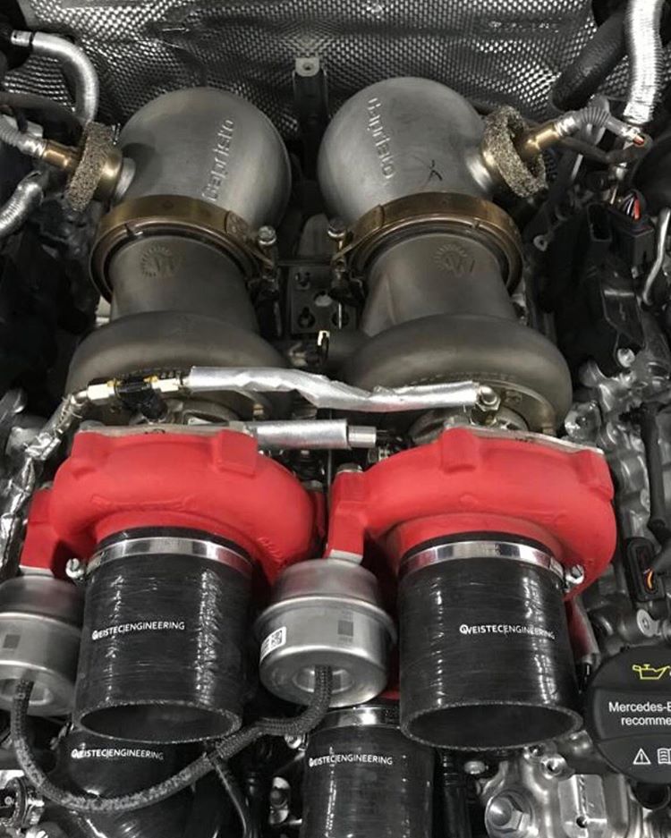 Mercedes AMG C63/S (W205) - Sport Cat Downpipes