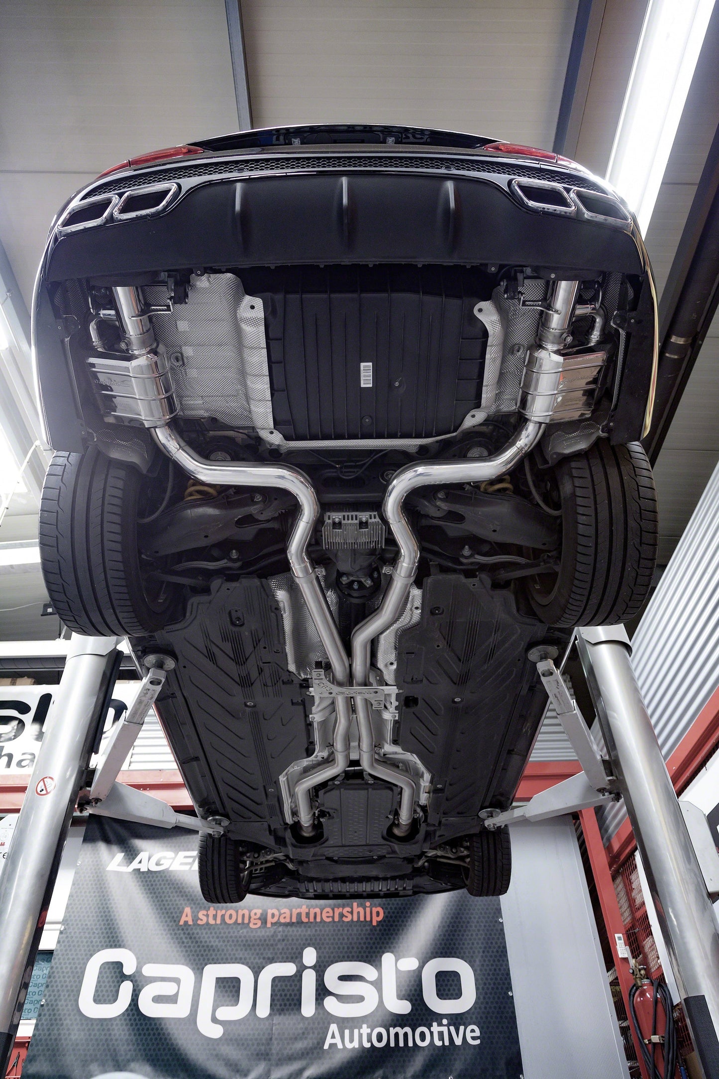 Mercedes AMG C63/S (W205) - Valved Exhaust w Mid-Pipes (OE Actuators)