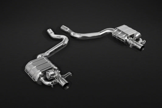 Mercedes AMG C63/S (W205) - Valved Exhaust w Mid-Pipes (OE Actuators)