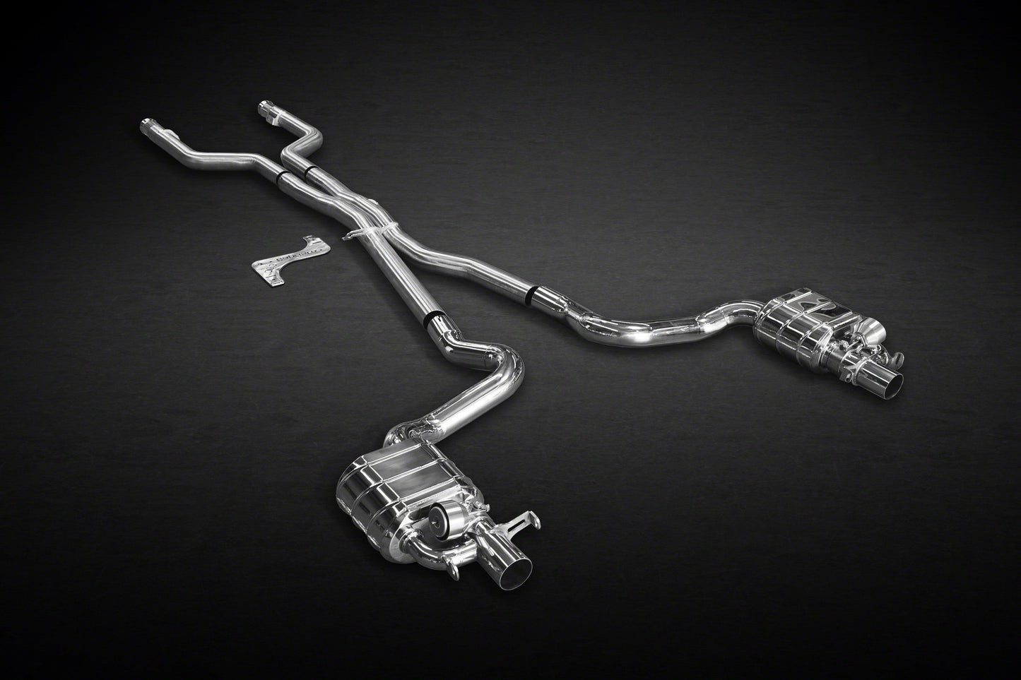 Mercedes AMG C63/S (W205) - Valved Exhaust w Mid-Pipes (OE Actuators)