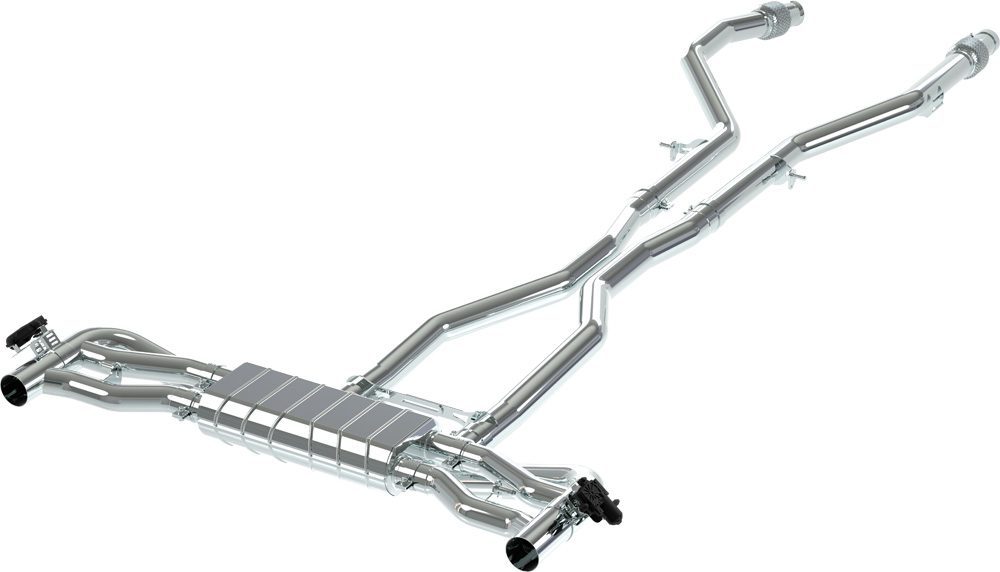 Mercedes AMG GLE63/S (W167) - Valved Exhaust w Mid-Pipes (OE Actuators)