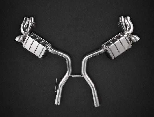 Mercedes AMG S63/560/500 (C217) - Valved Exhaust w Mid-Pipes (OE Actuators)