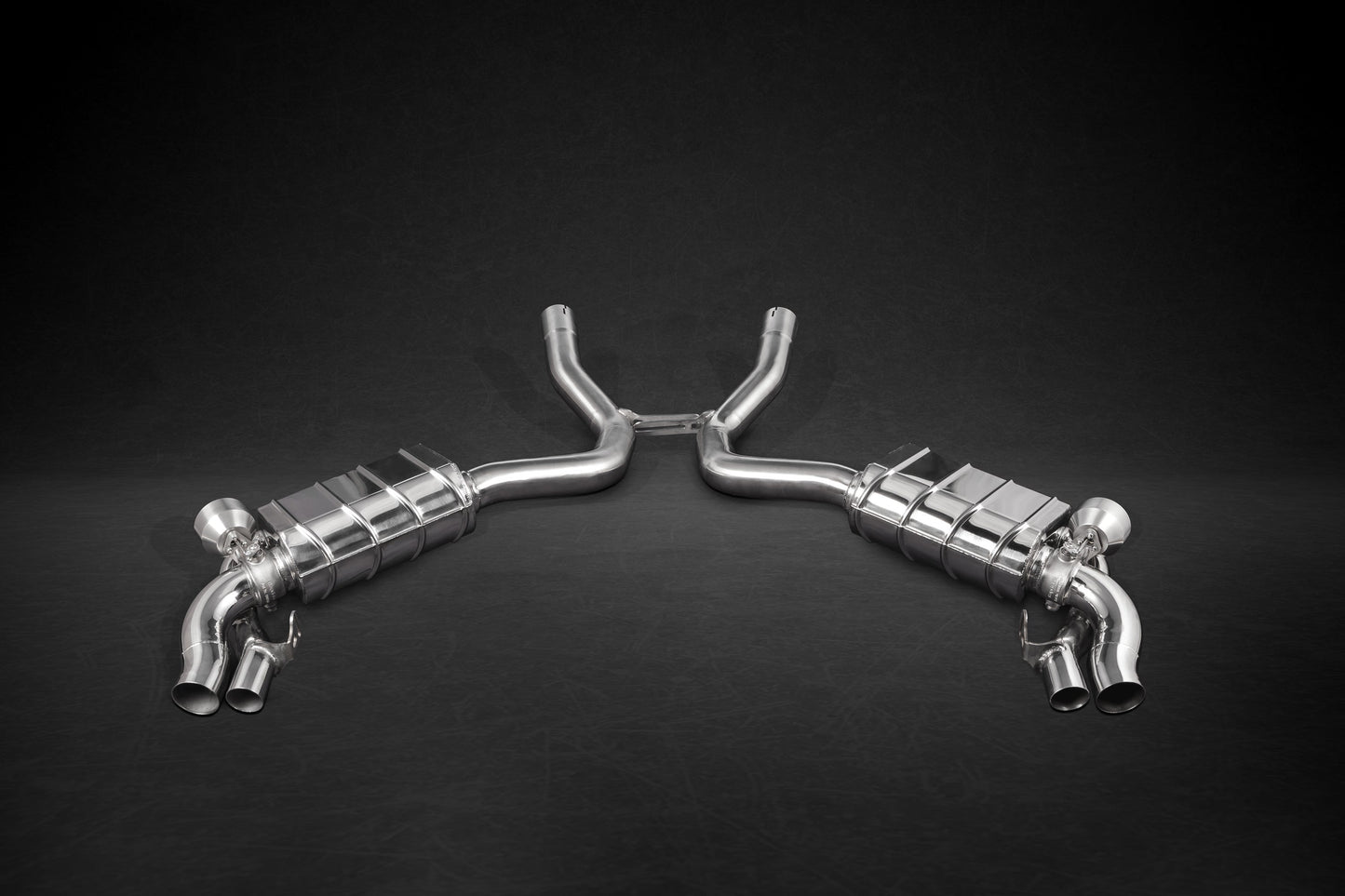 Mercedes AMG S63/560/500 (C217) - Valved Exhaust w Mid-Pipes (OE Actuators)