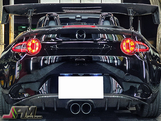 JPM GT Carbon Fiber Trunk Spoiler Wing Fits For 2016-2025 Mazda Miata MX-5 ND Only
