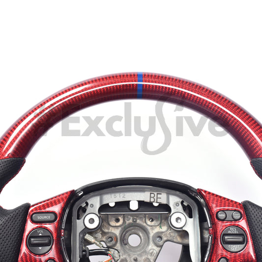 2009-2016 Nissan GTR R35 Custom Steering Wheel by Exclusive Steering