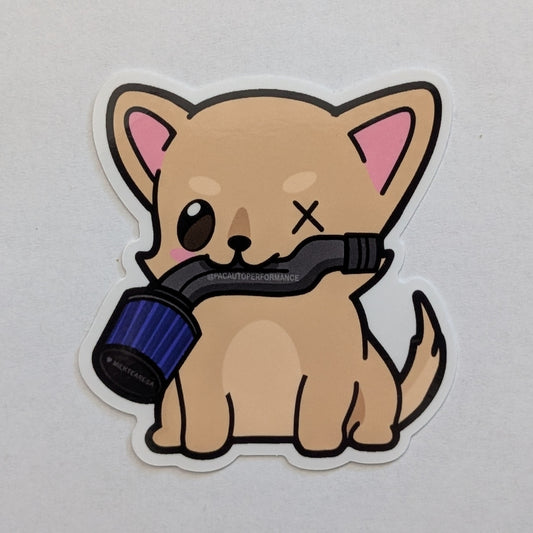 Baxter with Intake Sticker