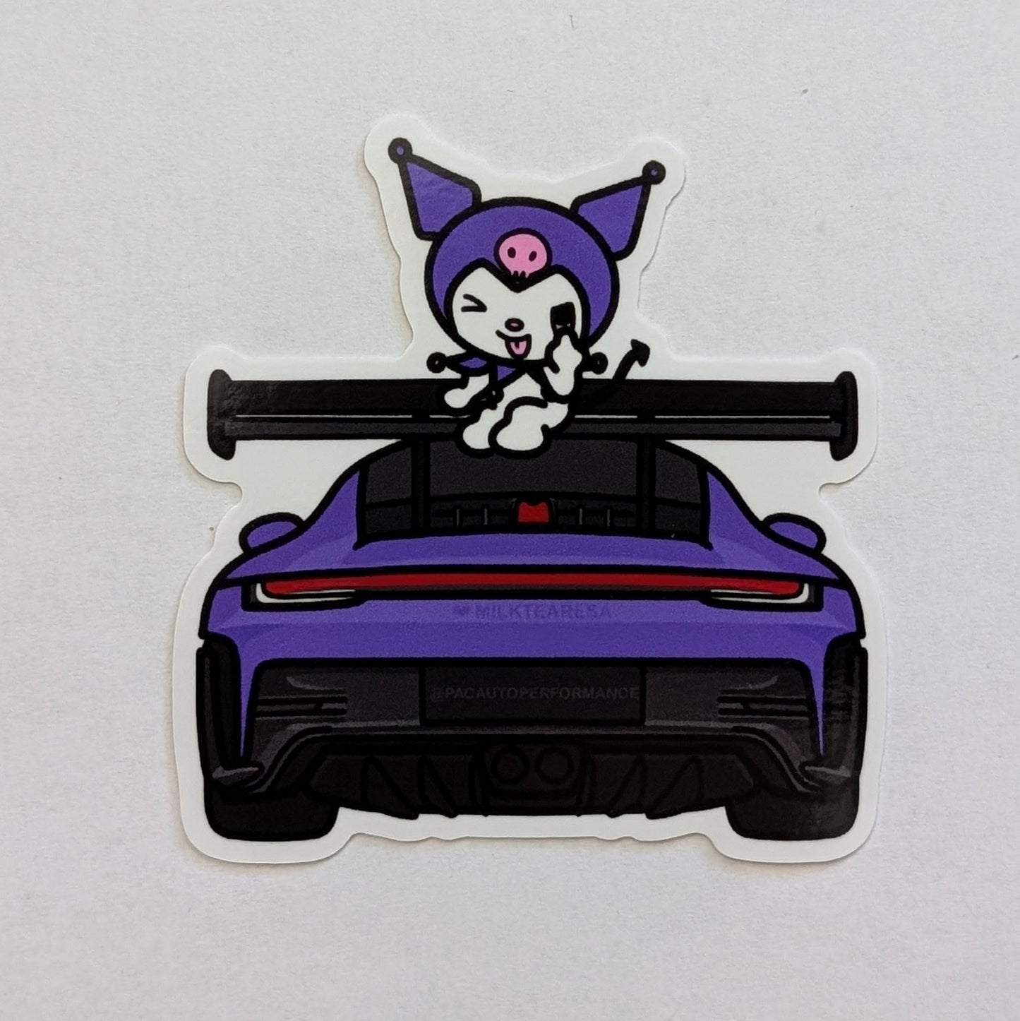 Kuromi on GT3 Sticker