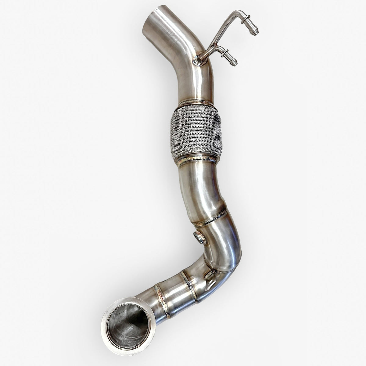 AWD 2.0T VW MK7 Golf R Race Downpipe (Catless and Catted)