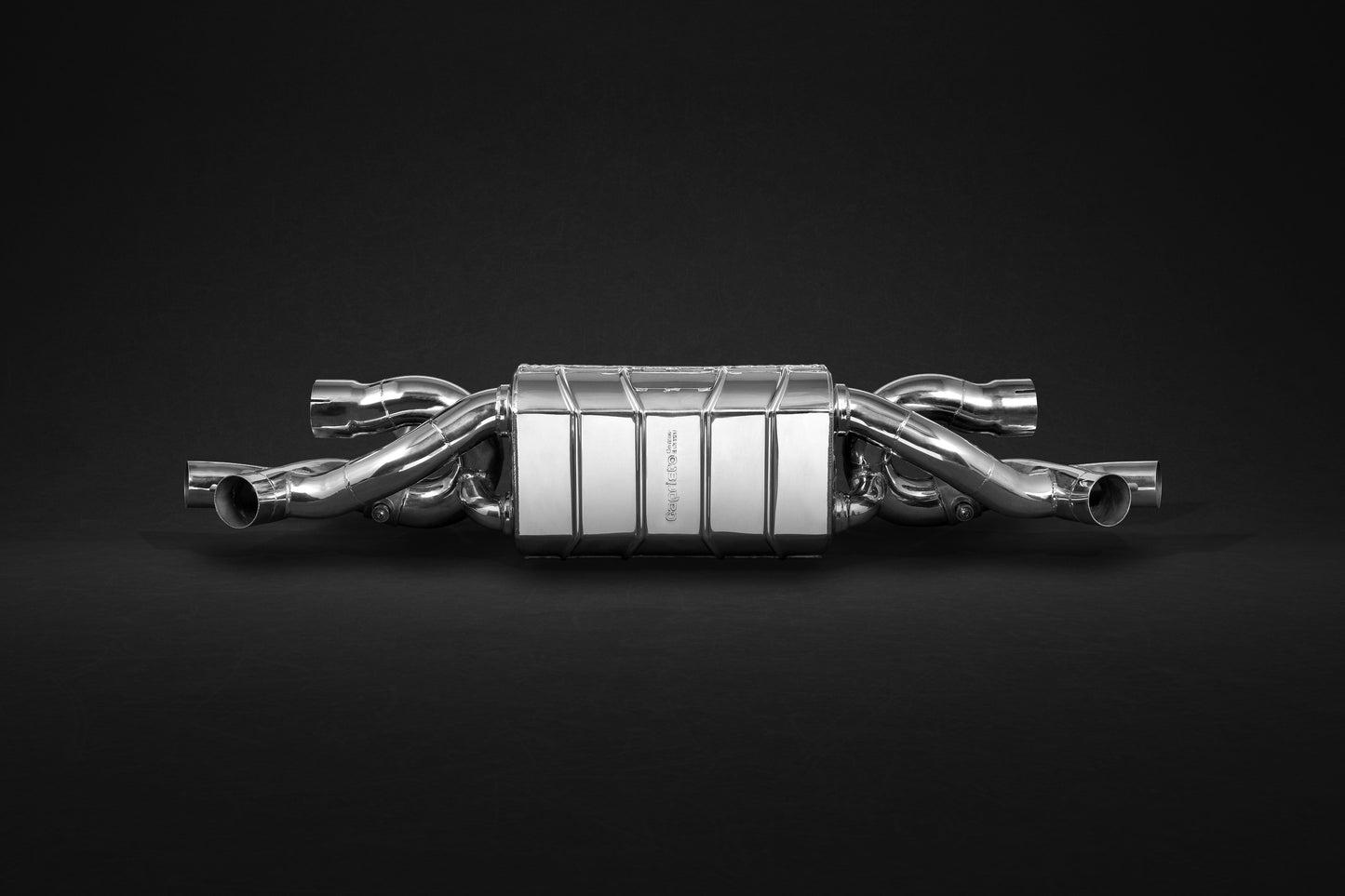 Porsche 991.1/2 Turbo/S - ECE Valved Exhaust Muffler (CES3)