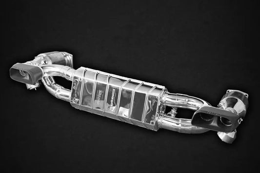 Porsche 997.2 Turbo/S - Valved Exhaust w Cat Spare Pipes (CES3)