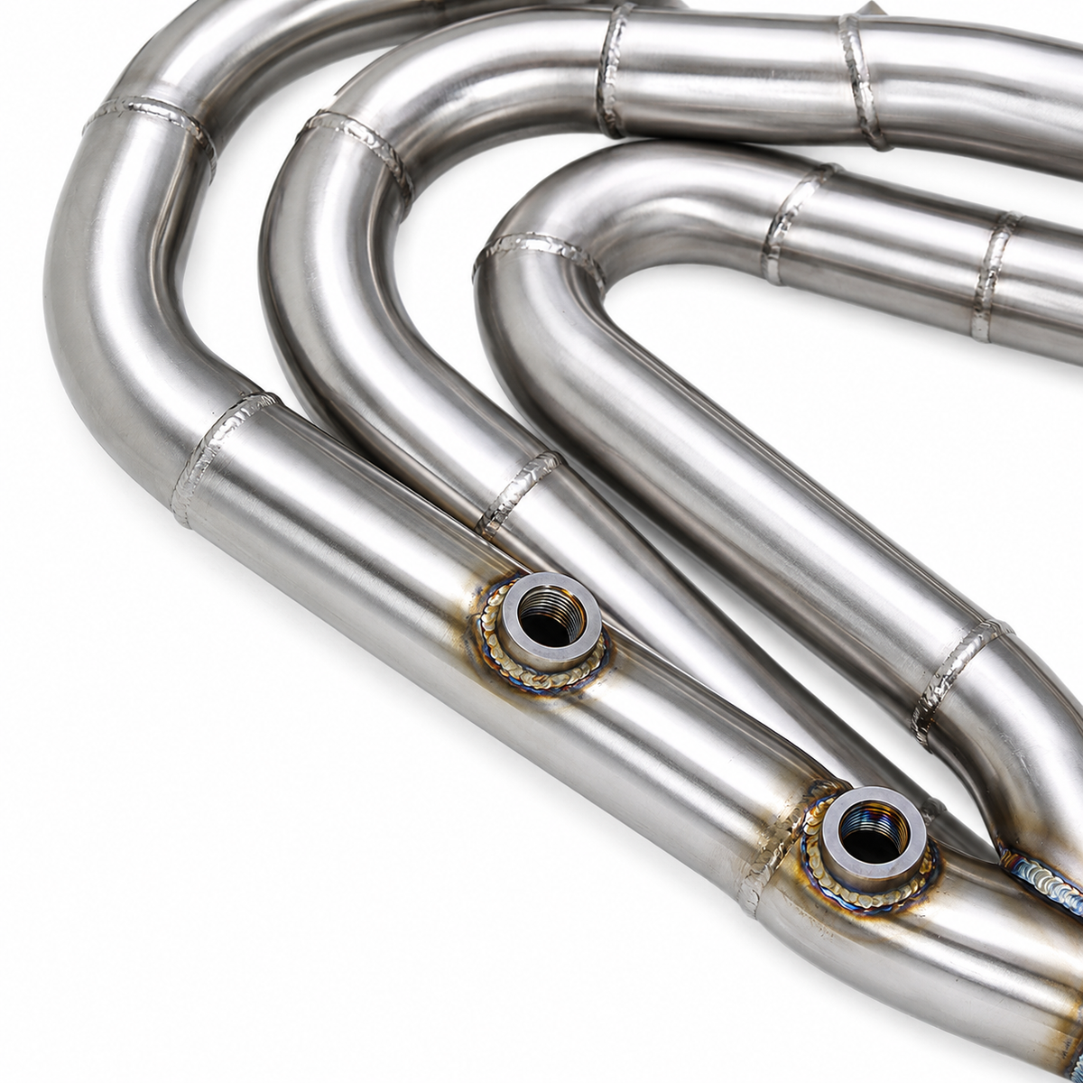 Stainless Steel Long Tube Headers for Porsche 981 Cayman Boxster
