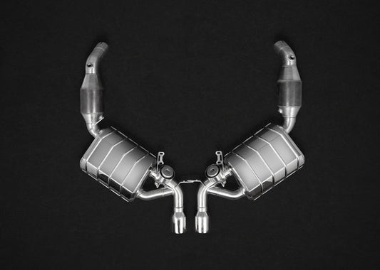 Porsche 987.2 Boxster/Cayman - Valved Exhaust + 250 Cell Sport Cats (CES3)