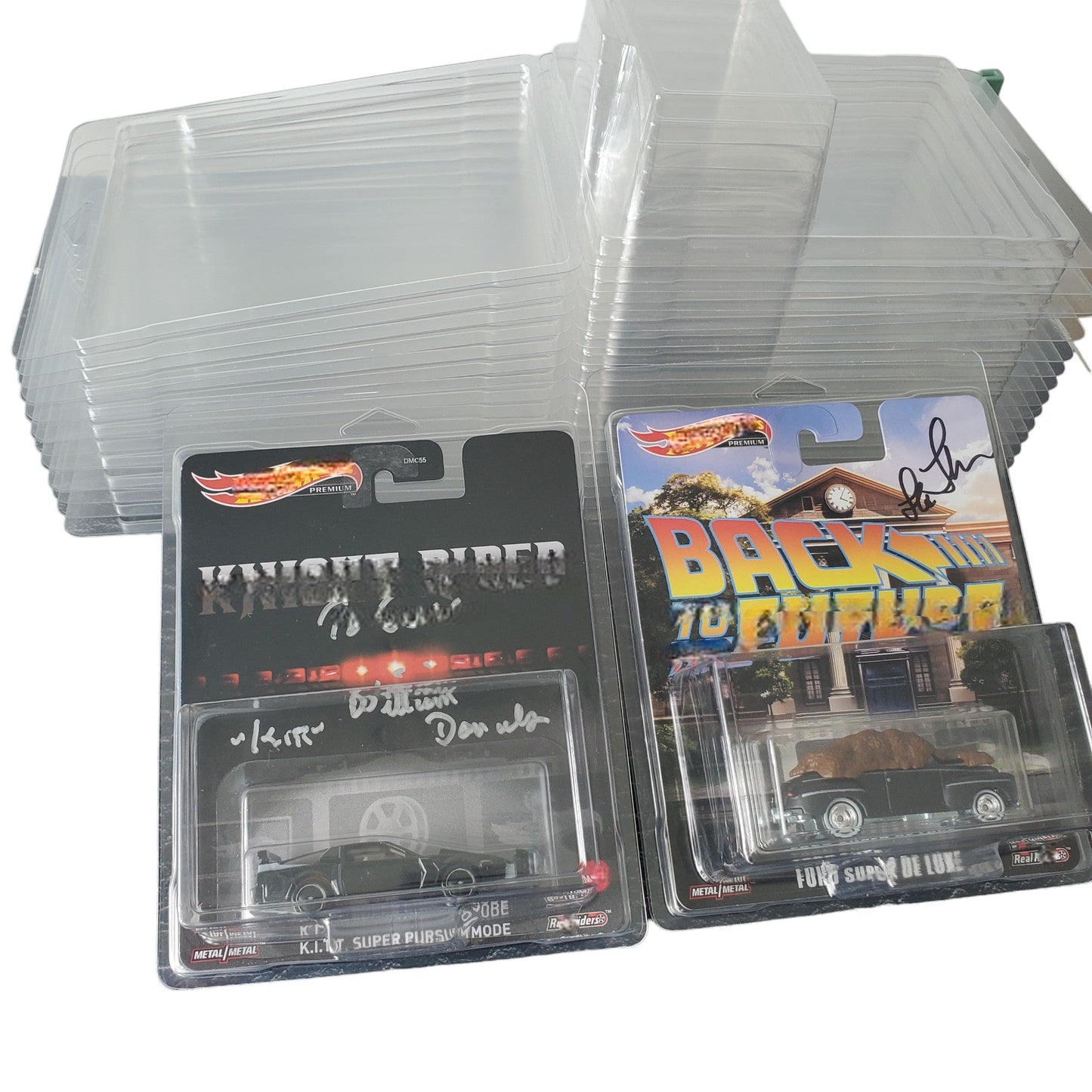 20 Pack Protector Case Clamshell for Hot Wheels Premium Pop Culture