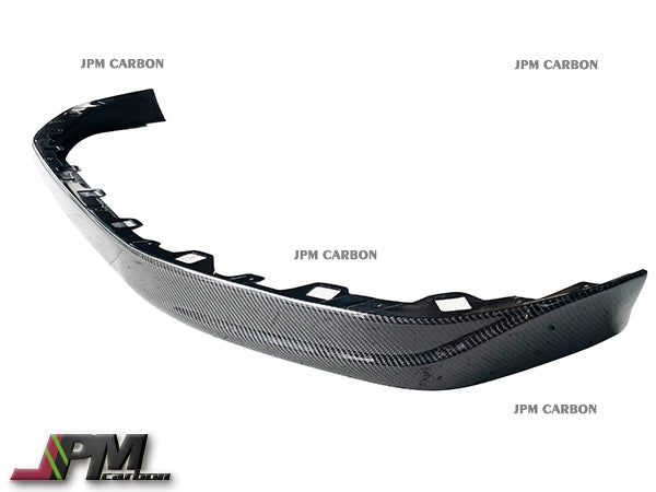 [JPMCarbon] OEM Style Carbon Fiber Front Bumper Add-on Lip Fits For 2008-2011 Nissan GT-R R35 Only