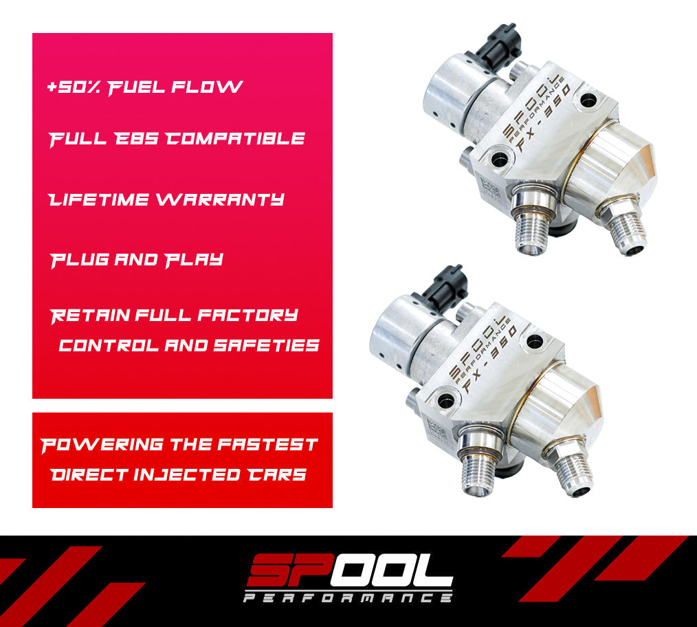 Spool FX-350 Upgraded High Pressure Fuel Pumps [S63 Gen 2]