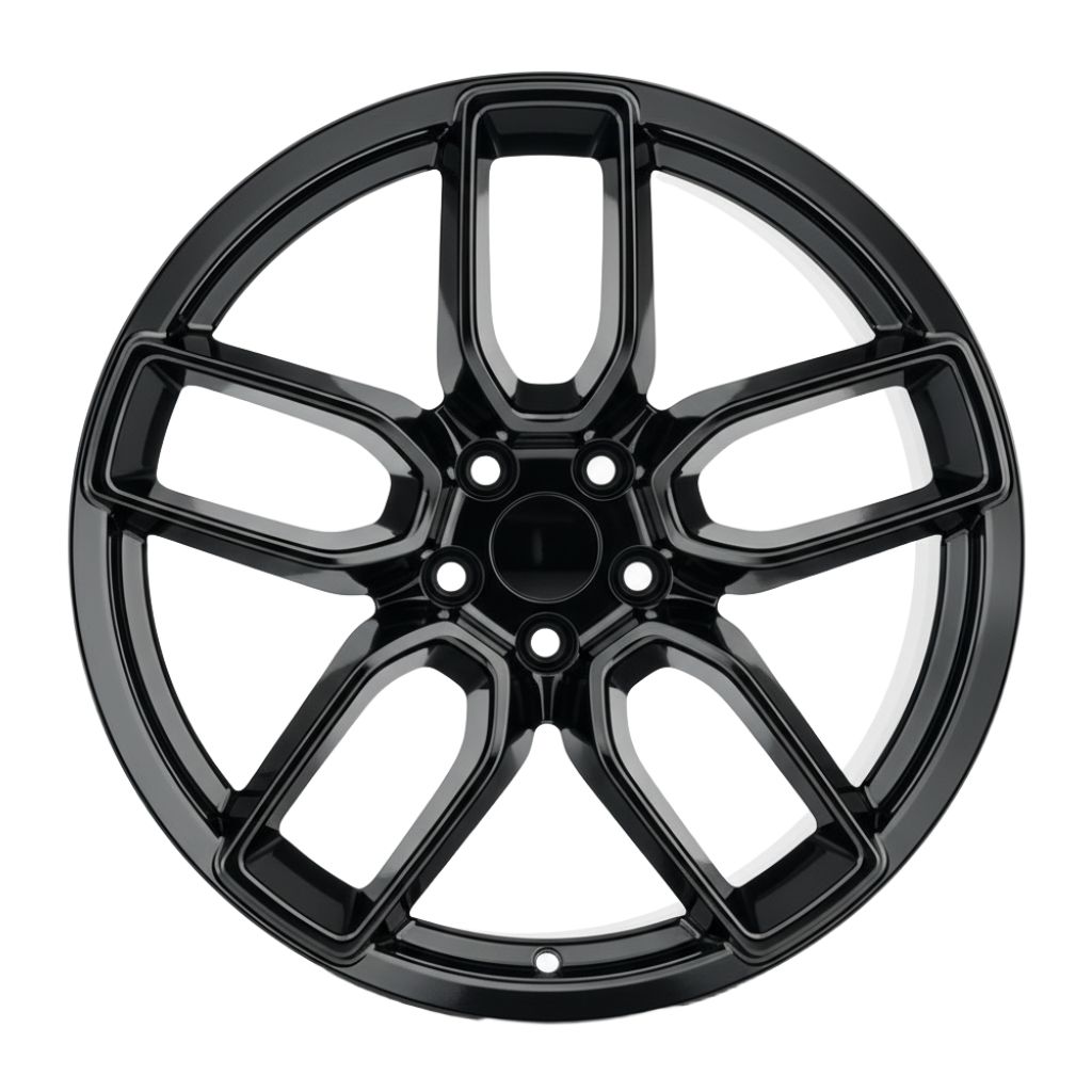 SR2 20x9.5 5x115 +15 71.5 Gloss Black