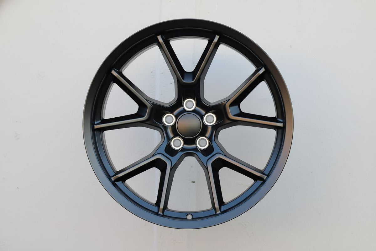 SR6 20x11 5x115 ET-2.5 71.5 Matte Black - Widebody