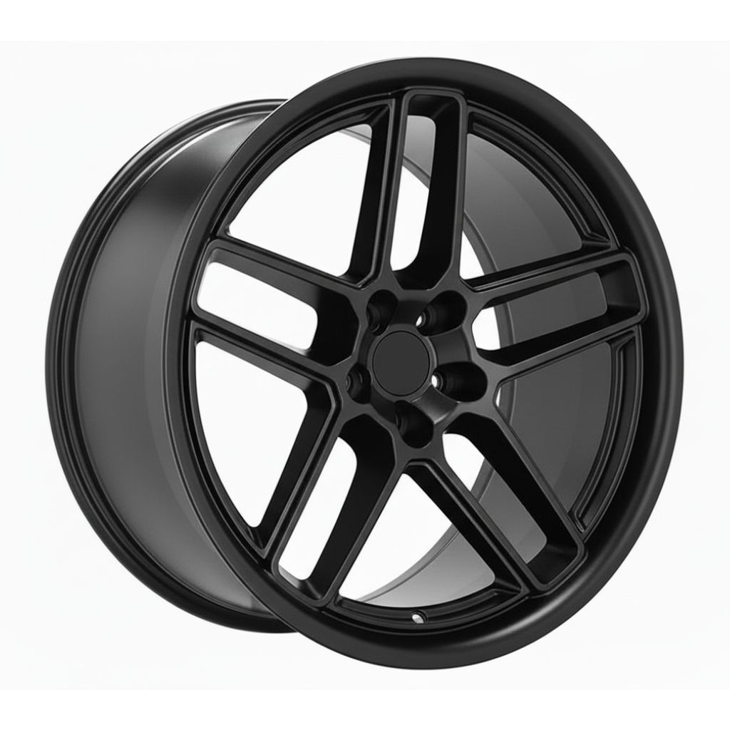 SR7 20x9 5x115 ET18 CB71.6 Matte Black