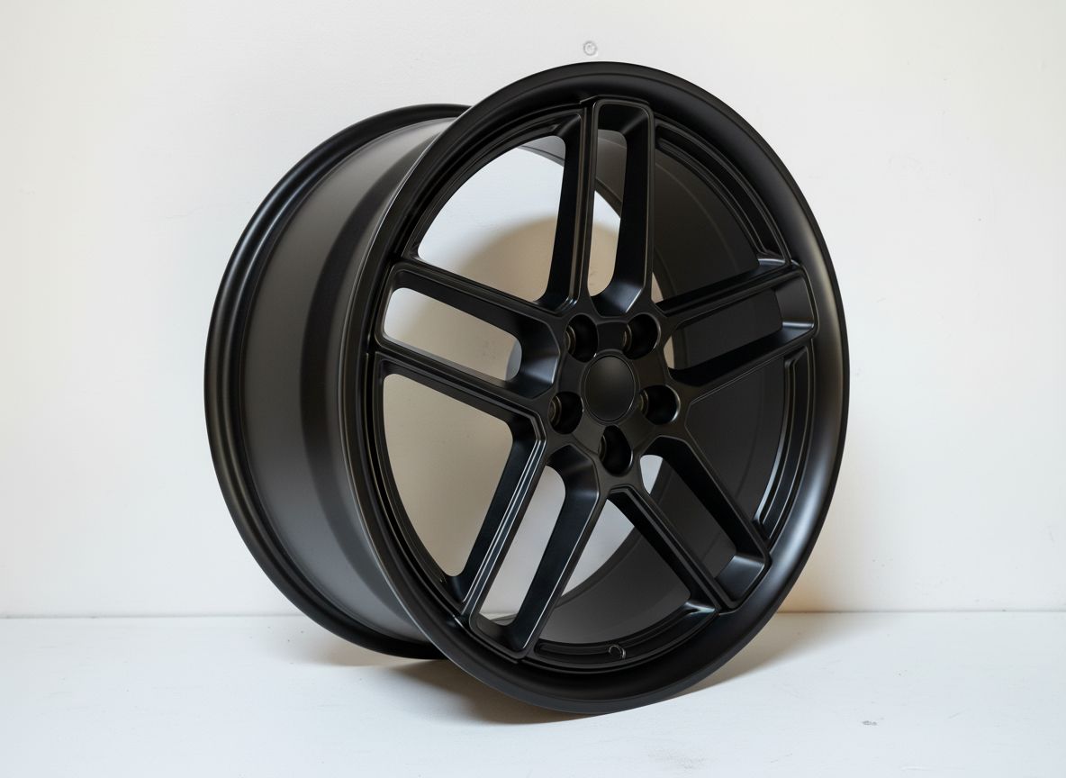 SR7 20x9 5x115 ET18 CB71.6 Matte Black