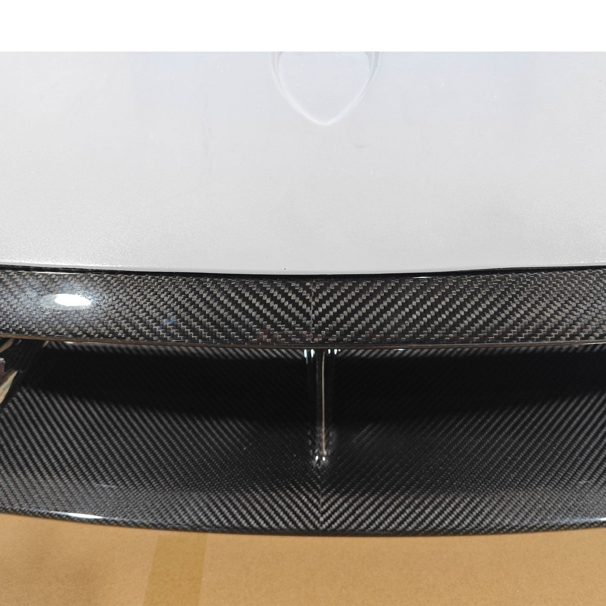 STO Style Carbon Fiber Front Bumper Diffuser Kit for Lamborghini Huracan LP580 LP610 EVO