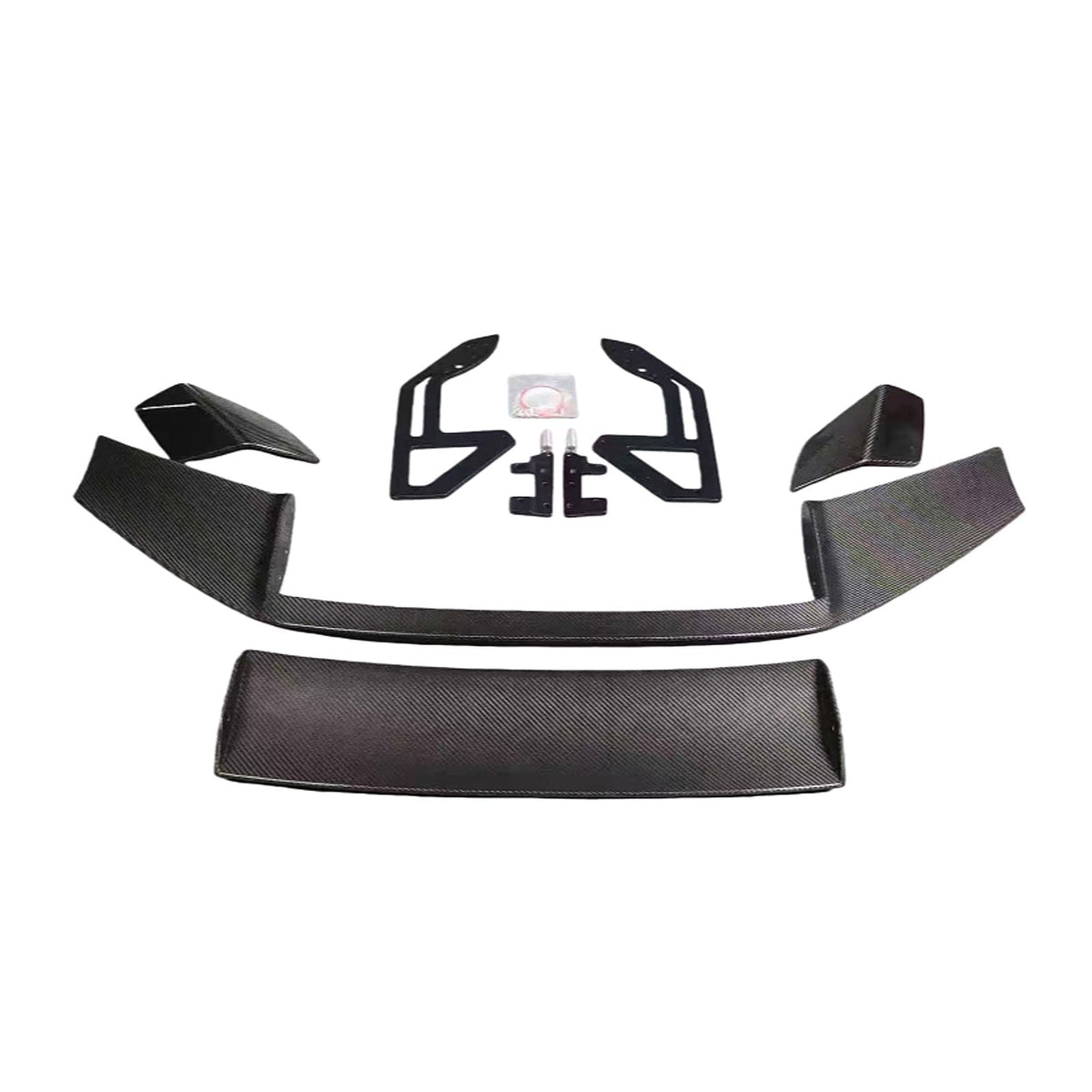 Dry Carbon Fiber Double Deck Rear Wing Kit for Lamborghini Huracan STO