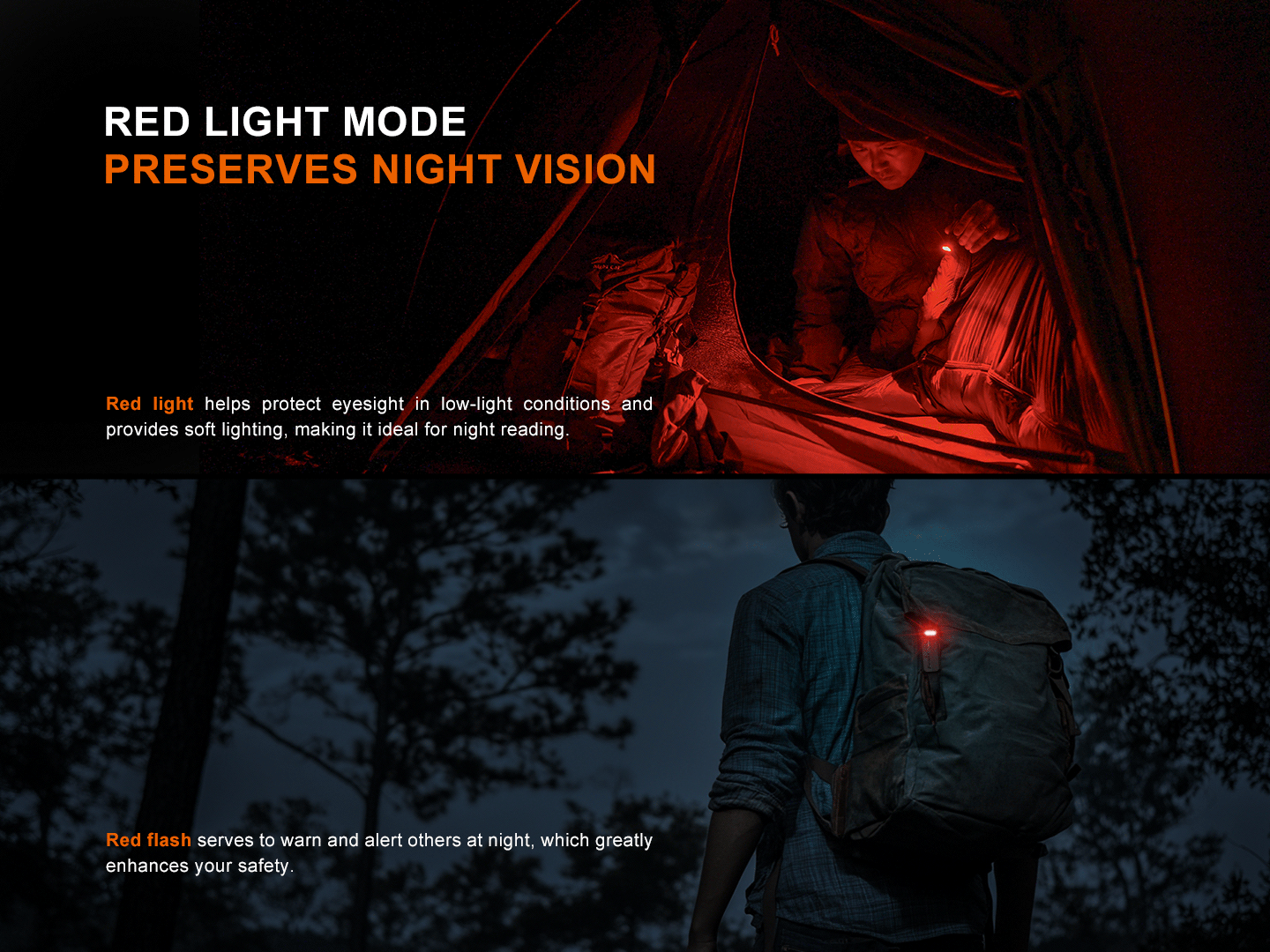Fenix SW05R Multipurpose Clip-On Light with Red or UV Output