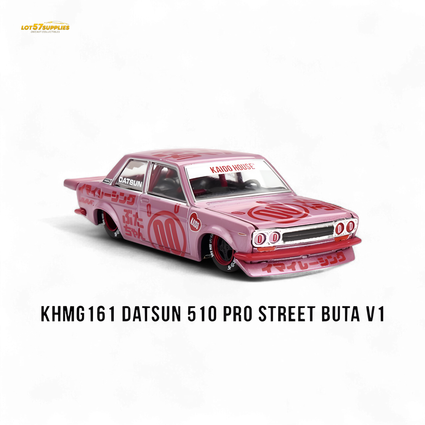 (Pre-Order) Mini GT Datsun 510 Pro Street Buta V1 - 1/64
