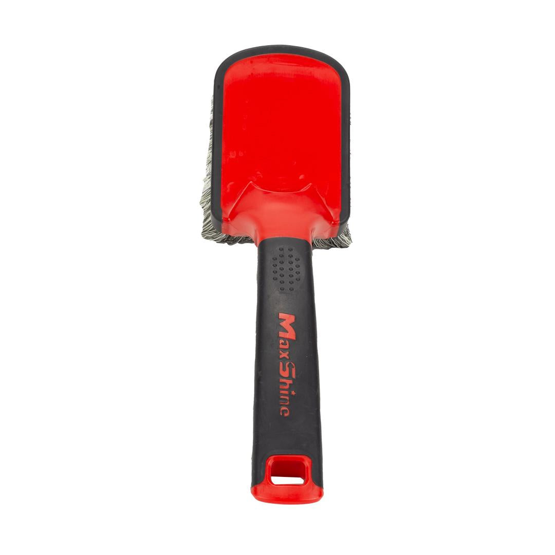 Soft Grip Light Duty Rim Cleaning Brush with Medium Handle
