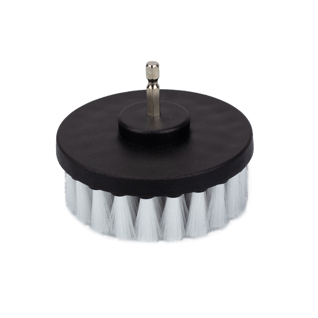 Soft Leather & Fabric Drill Brush Set