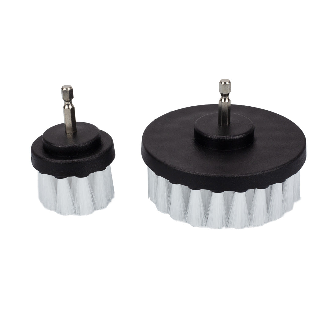 Soft Leather & Fabric Drill Brush Set