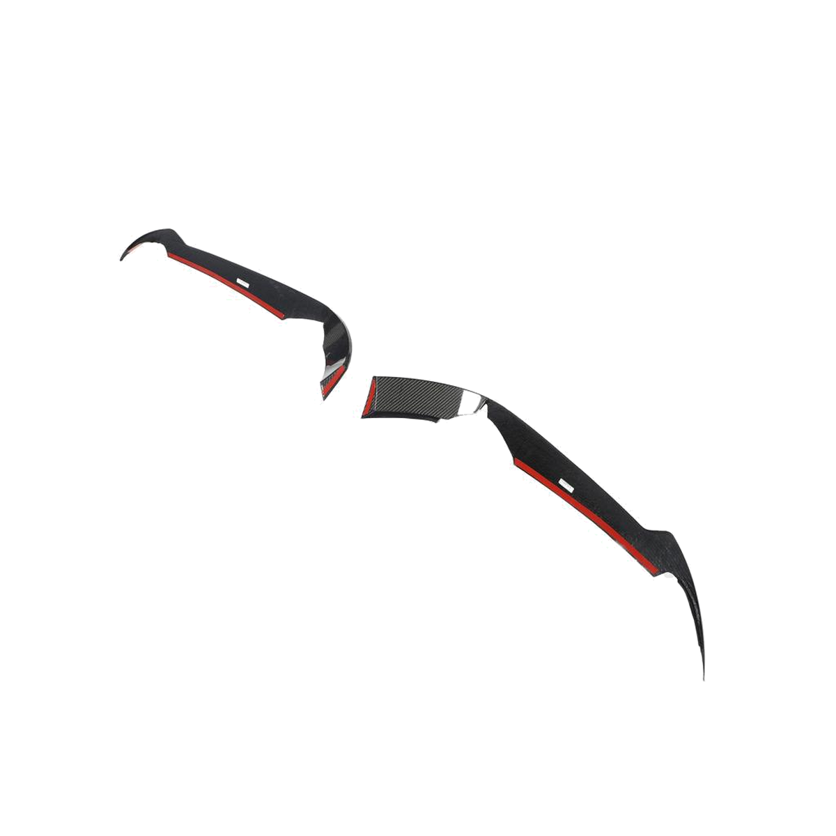 Chevrolet Corvette C8 Carbon Fiber Bumper Canards