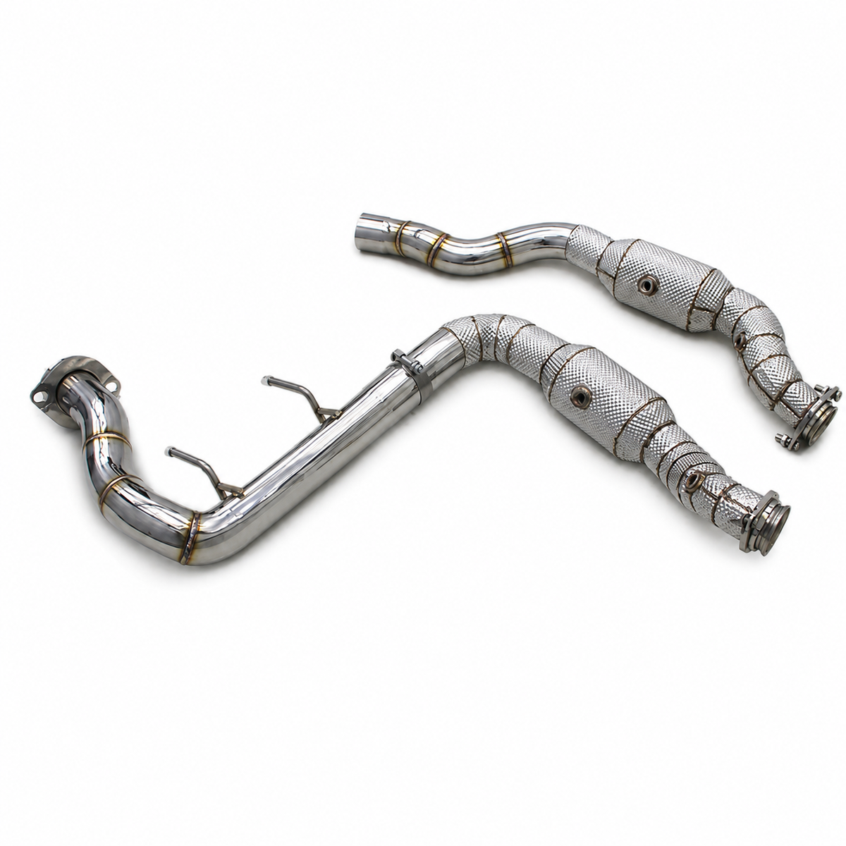 Catted Stainless Steel Downpipe for Ford F-150 3.5T