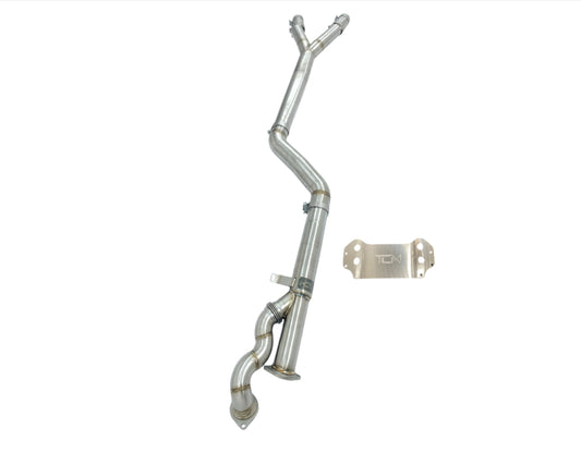 TCM S-Type Single 3.5" Midpipe w/Brace BMW M3 | M4 G80 G82 G83 S58