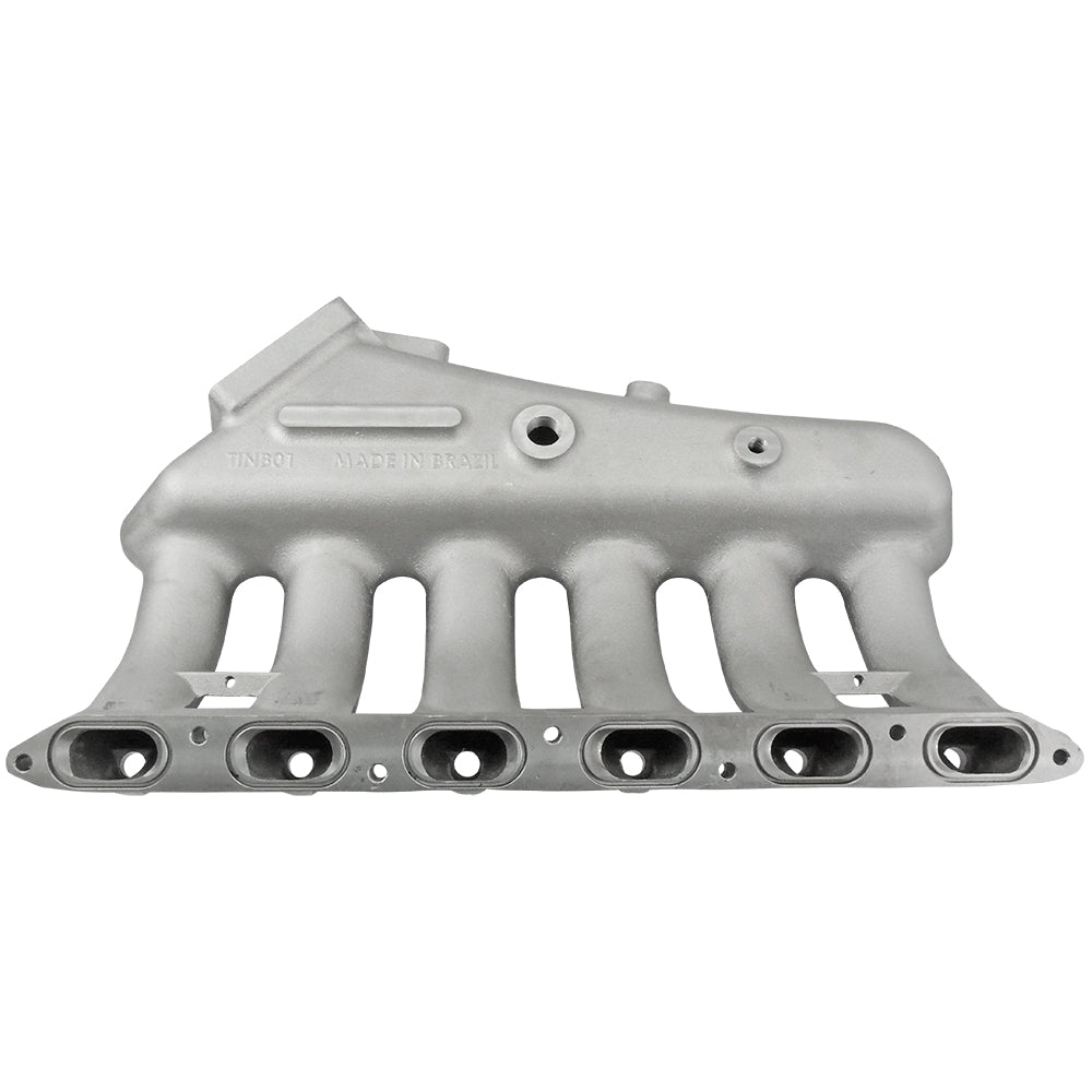 TWIN SCROLL TOP MOUNT CAST TURBO MANIFOLD V-BAND WASTEGATE + CAST ALUMINUM INTAKE MANIFOLD OEM THROTTLE for BMW E36 325 328 M3 (M50/M52/M54)