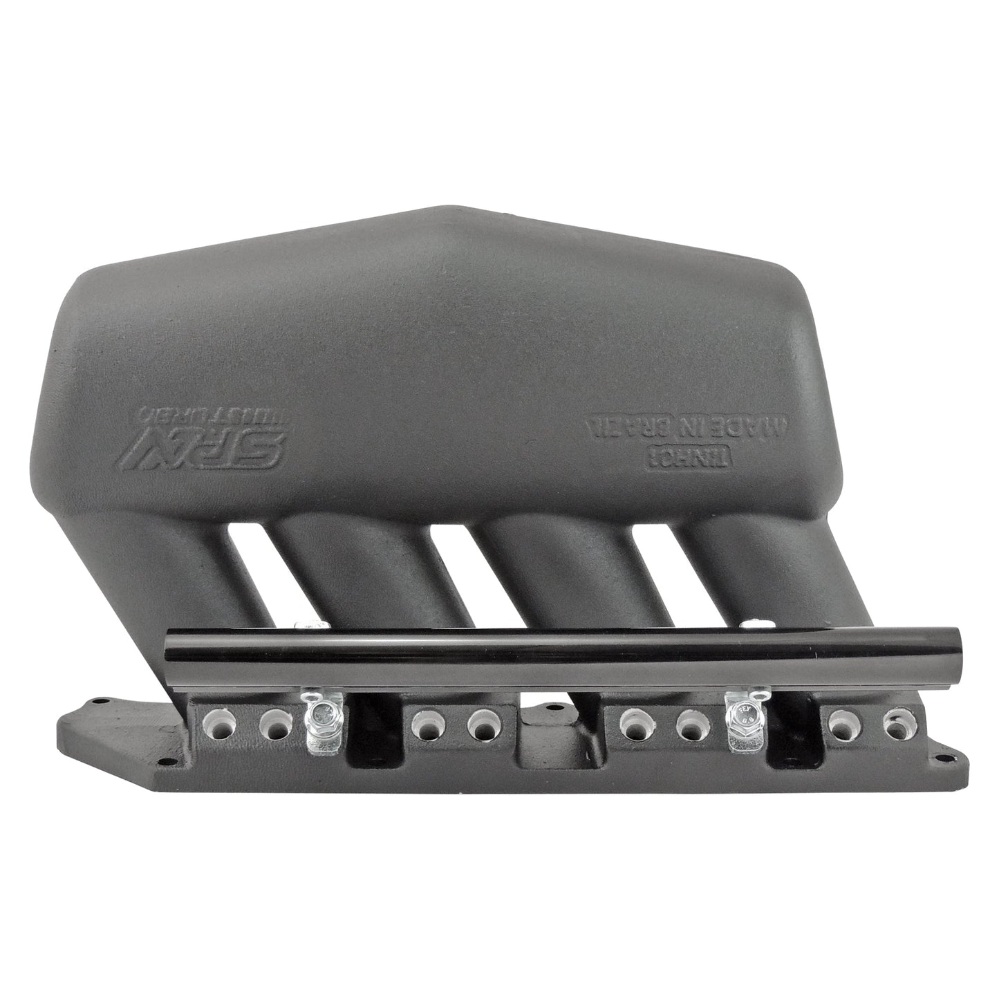 Intake manifold for 8th gen Honda Civic SI (K20 engine) - 8 injectors - Mustang throttle - Black