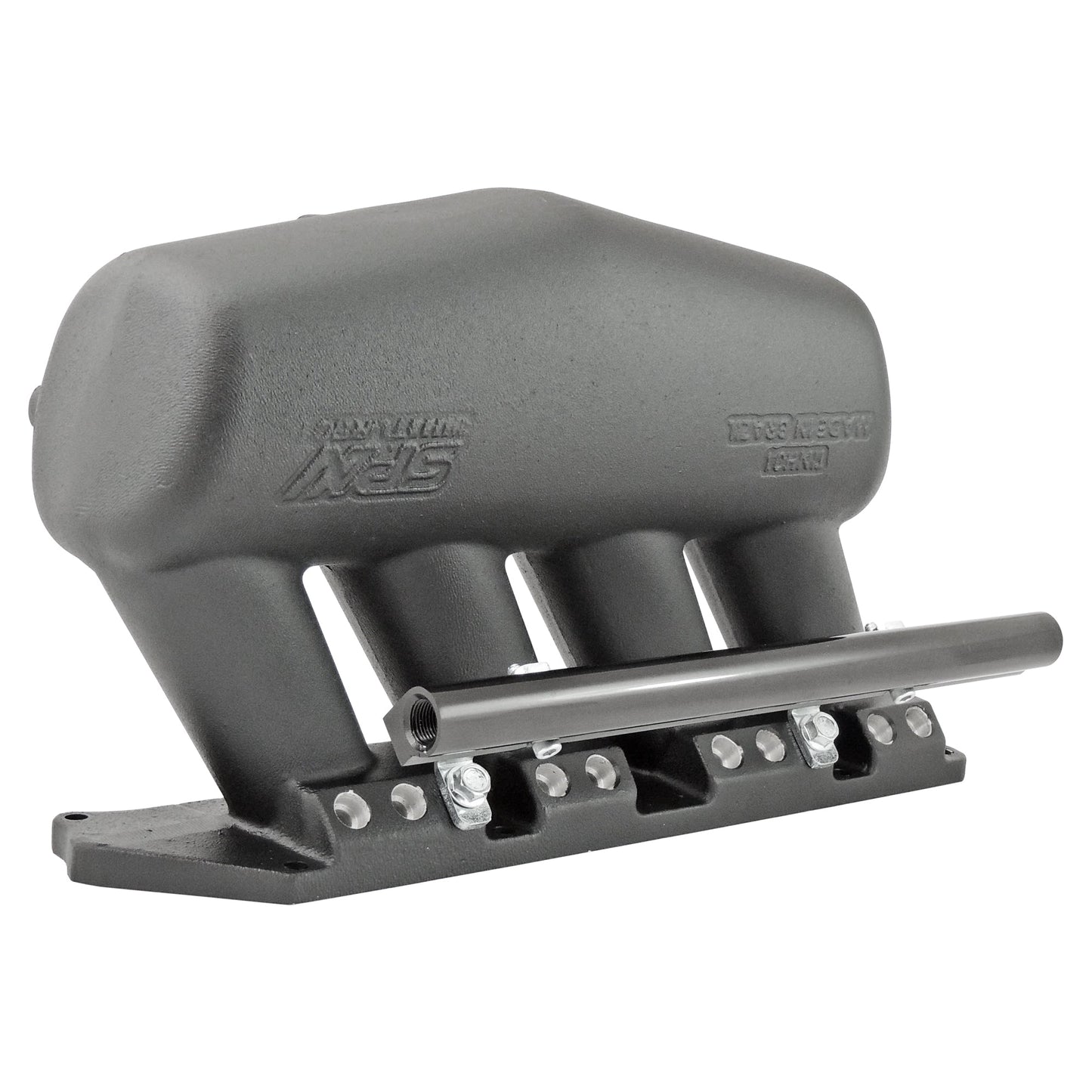 Intake manifold for 8th gen Honda Civic SI (K20 engine) - 8 injectors - Mustang throttle - Black