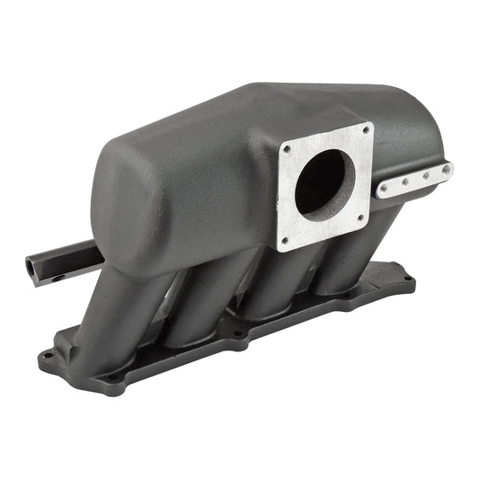 Intake manifold for 8th gen Honda Civic SI (K20 engine) - 8 injectors - Mustang throttle - Black
