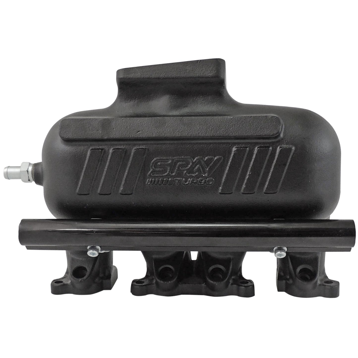 INTAKE MANIFOLD VW 8V CROSS FLOW LONGITUDINAL - 8 INJECTORS - WITHOUT BOLT HOLES - BLACK