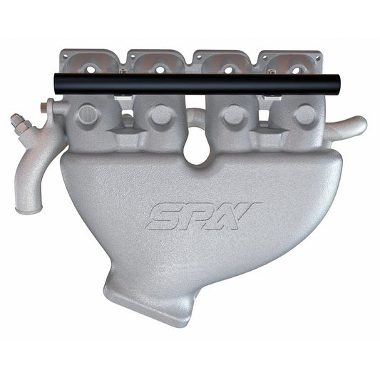 Cast Aluminum Intake Manifold for longitudinal VW/AUDI 1.8T with 4 injectors Fuel Rail Kit (OEM throttle)