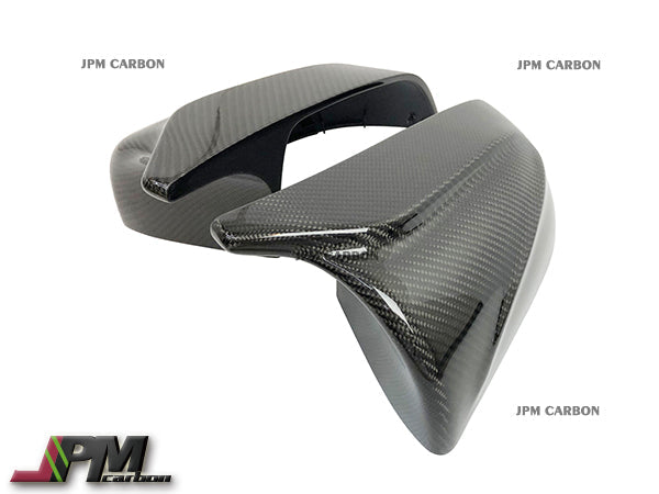 [JPMCarbon] Carbon Fiber Replacement Mirror Covers Fits For 2017-2023 Tesla Model 3 Only